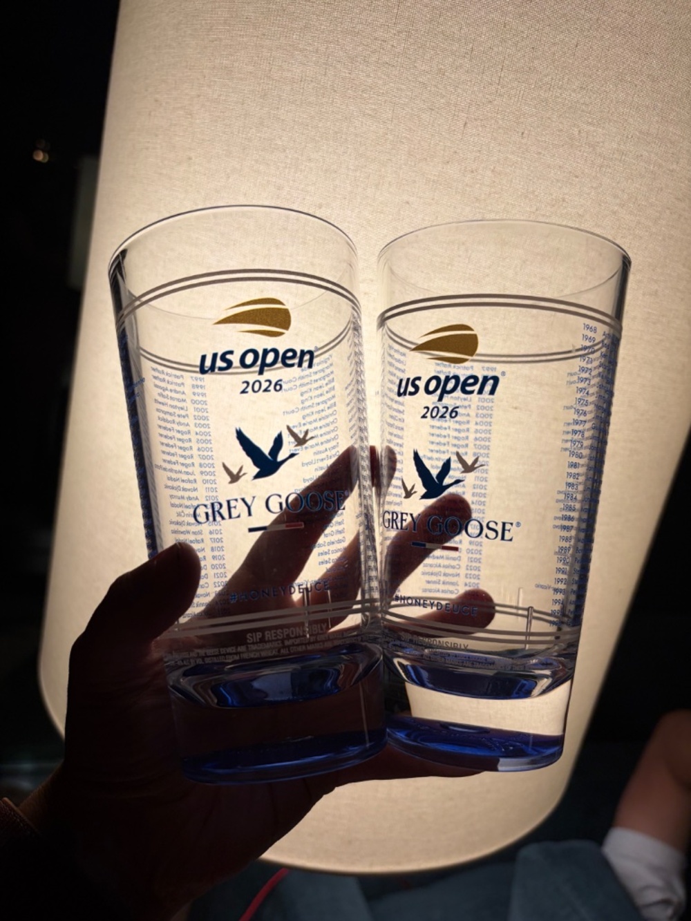 2 Grey Goose US Open 2026 Honey Deuce cups (Set of 2)